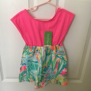 NWT Girls Lilly Pulitzer Dress sz XS (2/3) 🌴🌺
